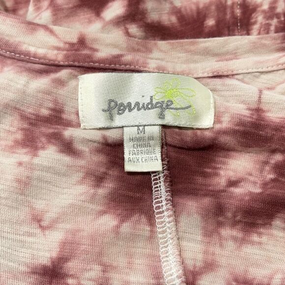Porridge Clothing Ocean Tie-Dye V-Neck Tee Sz M - Picture 13 of 14